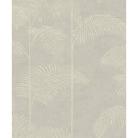 VLIESTAPETE - Palme deluxe - Beige - Beige, Papier/Kunststoff (53/1000cm) - LOOKS by W.Joop
