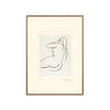 POSTER mit Rahmen Arch Atelier - Carl Newman 01 - Eichefarben/Naturfarben, Holz/Papier (30/40cm) - Poster&Frame