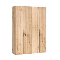 DREHTÜRENSCHRANK ANCONA 170/240/58cm 4-türig Eiche Artisan - Eiche Artisan, Holzwerkstoff (170/240/58cm) - MASSENO