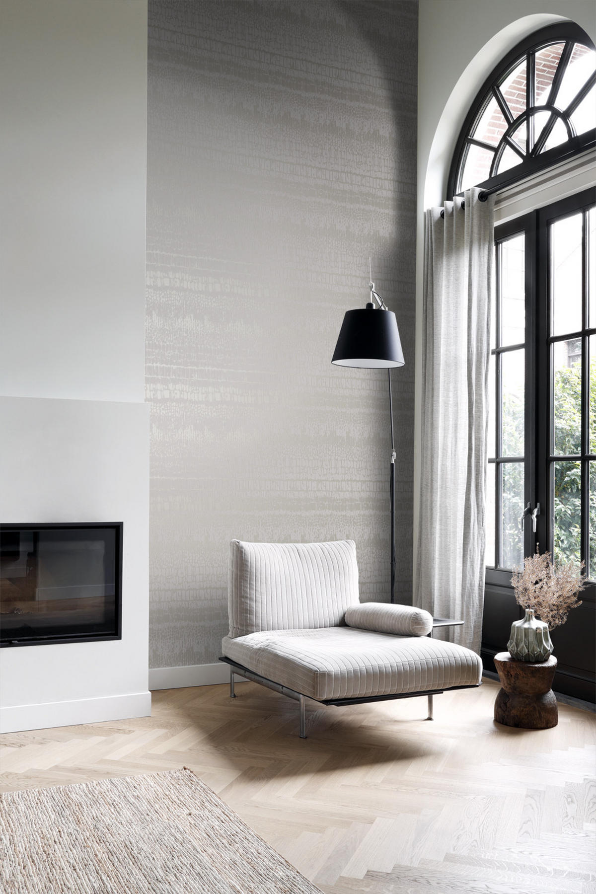 TAPETE Tierhautmuster 53 cm x 10.05 m - Lila, Papier (53/1000cm) - Origin Wallcoverings