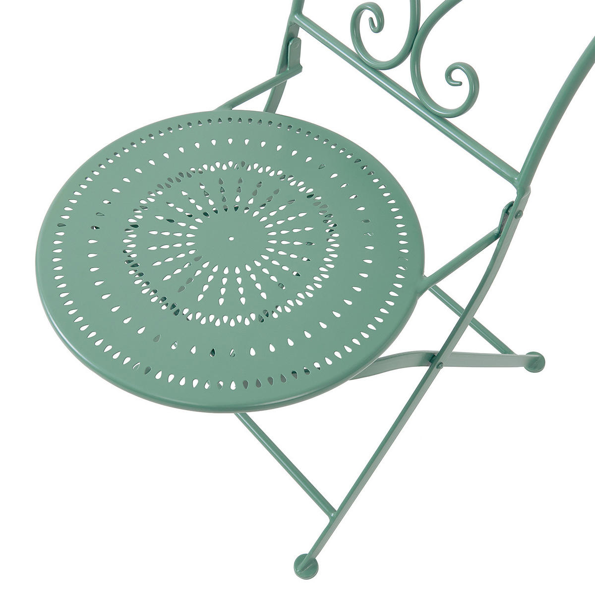 GARTENESSGRUPPE (3-teilig) Bovery - Grün, Metall - Butlers