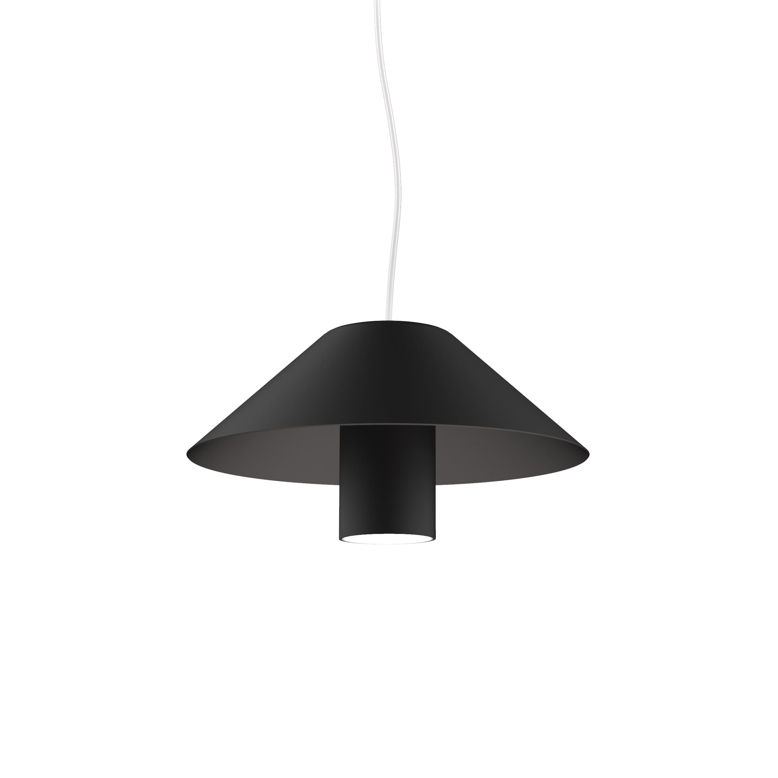 Lumicom Hängeleuchte Schwarz 25x10x25 cm