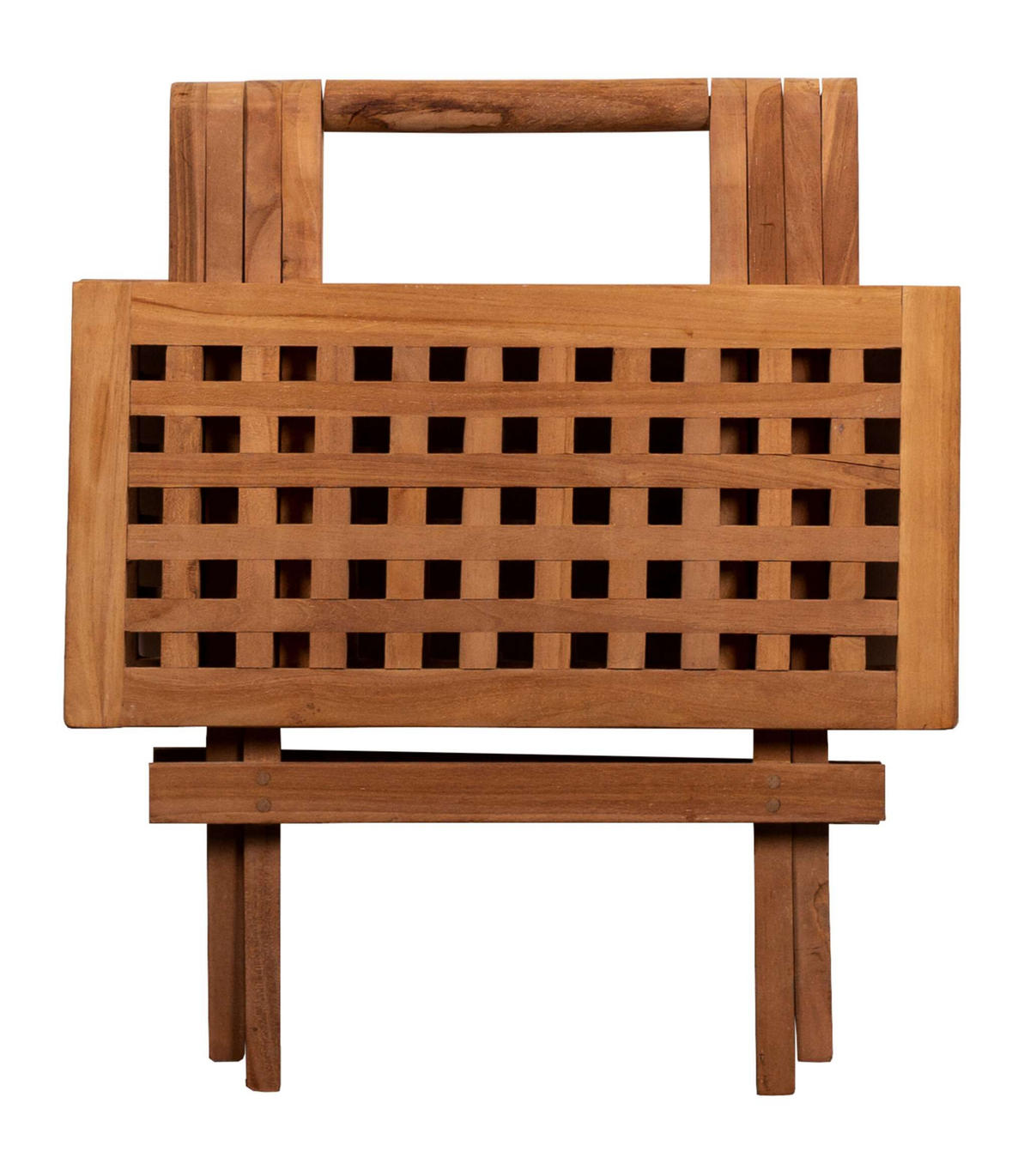 BEISTELLTISCH Devon - Braun, Holz/Metall (50/50/51cm) - Mr. Deko