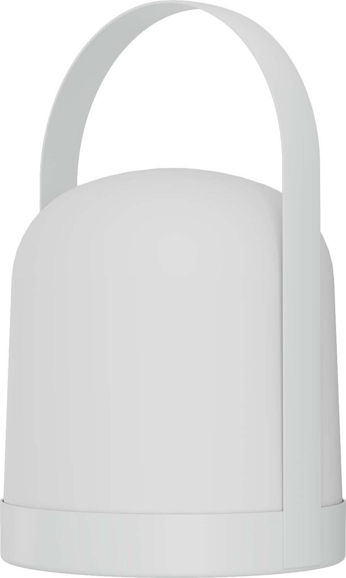LED-BATTERIE-LATERNE - IP44 Spritzwassergeschützt für Innen und Außen in 3 Farben - Weiß, Kunststoff (13.3/13.3/21.3cm) - Northpoint