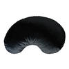 XL-KISSEN-BOHNE Samt&Sonders schwarz 70/45 cm - Schwarz, Textil (45/70cm) - beties Heimtextil