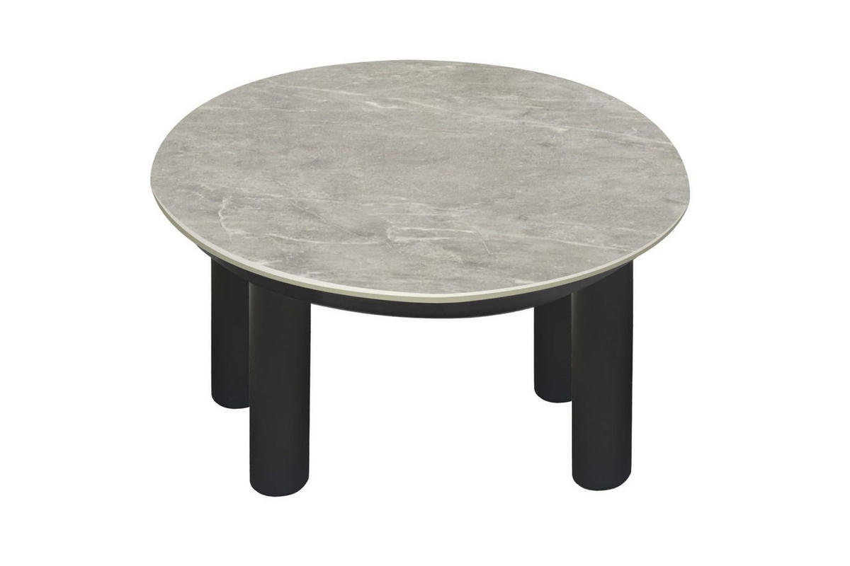 LOUNGETISCH Madison 110x69x35 cm, Anthrazit, Keramik - Anthrazit, Keramik (110/69/35cm) - dasmöbelwerk
