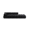 SOFA modular links Bellis aus Boucle graphit 4 Sitzplätze - Graphitfarben, Textil (282/70/94cm) - Micadoni