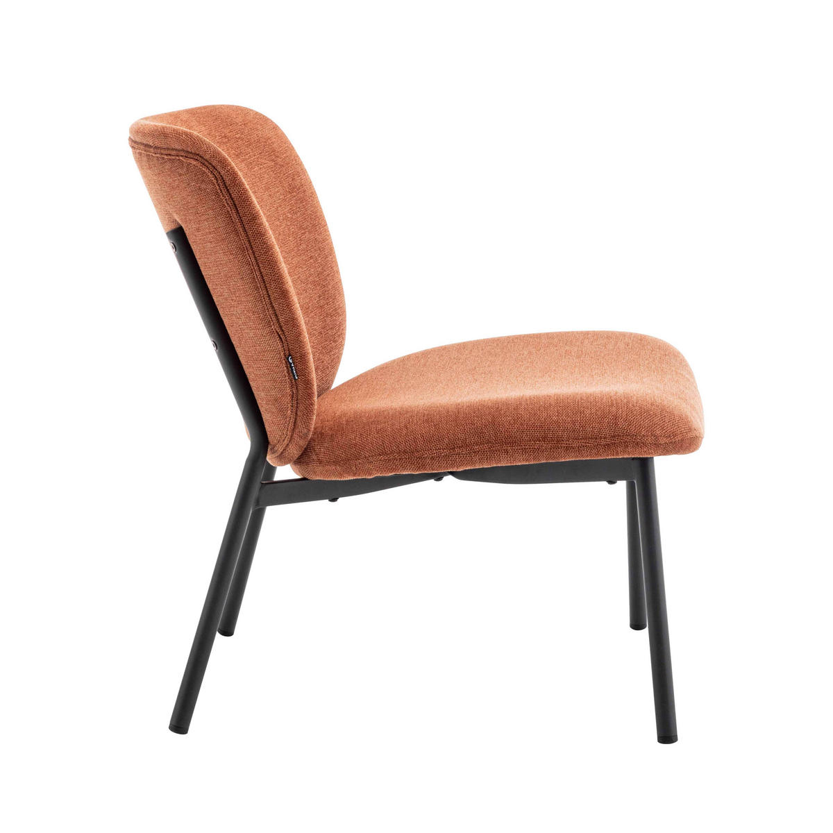 RELAXSESSEL 2-tlg., Rot - Rot, Textil (65/75/73cm) - Oviala