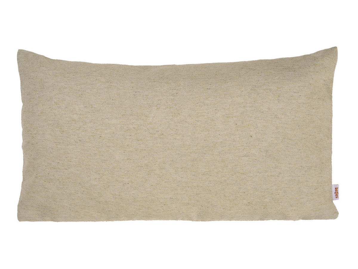 KISSENHÜLLE Wunschton melange-beige 30/50 cm - Beige, Textil (30/50cm) - beties Heimtextil