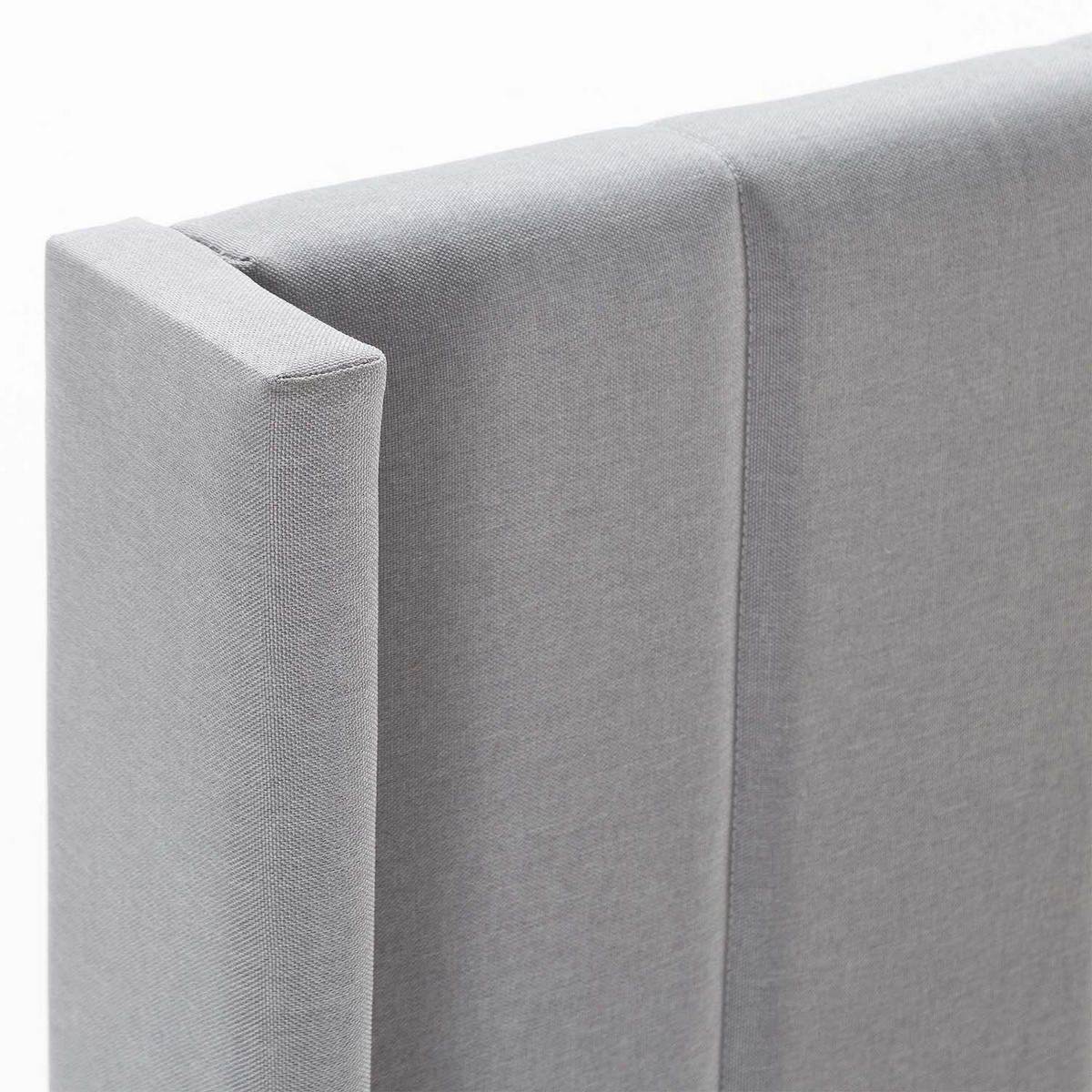 POLSTERBETT 90x190 cm Noelia, Hellgrau - Hellgrau, Textil (90/190cm) - VS Venta-stock