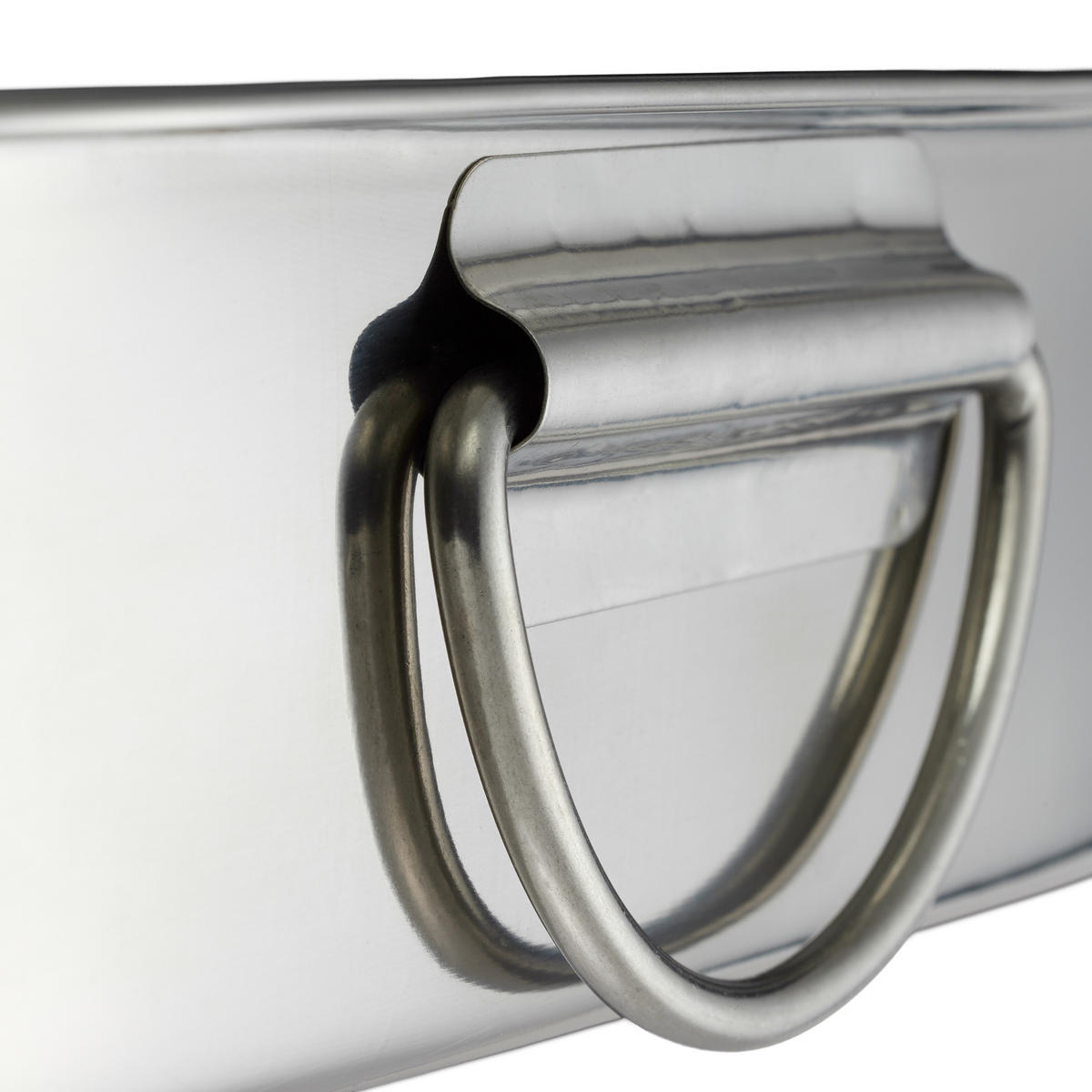 ZAPEKACIA misa 3 ks - strieborná, kov (27/38/7cm) - Relaxdays