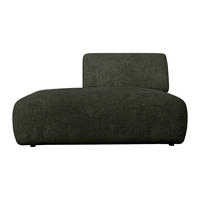RECAMIERE ohne Schlaffunktion - 1 Person - stoff - grün Pogni - Grün, Textil (130/73/97cm) - Vente-Unique