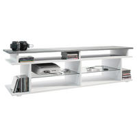 LOWBOARD Movie Platte des TV-Aufsatzes in Avola-Anthrazit - Anthrazit, Holzwerkstoff (138.5/39/37.5cm) - Vladon