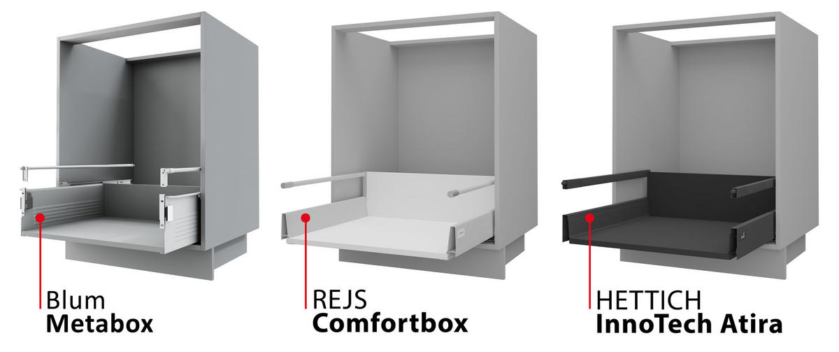 SPÜLENUNTERSCHRANK Bari D1Z/80 Eiche Artisan / RAL 5024 pastellblau 80 / 50 / 82cm Blum Teilauszug - Blau/Eiche Artisan, Holz/Holzwerkstoff (80/82/50cm) - Feldmann-Wohnen