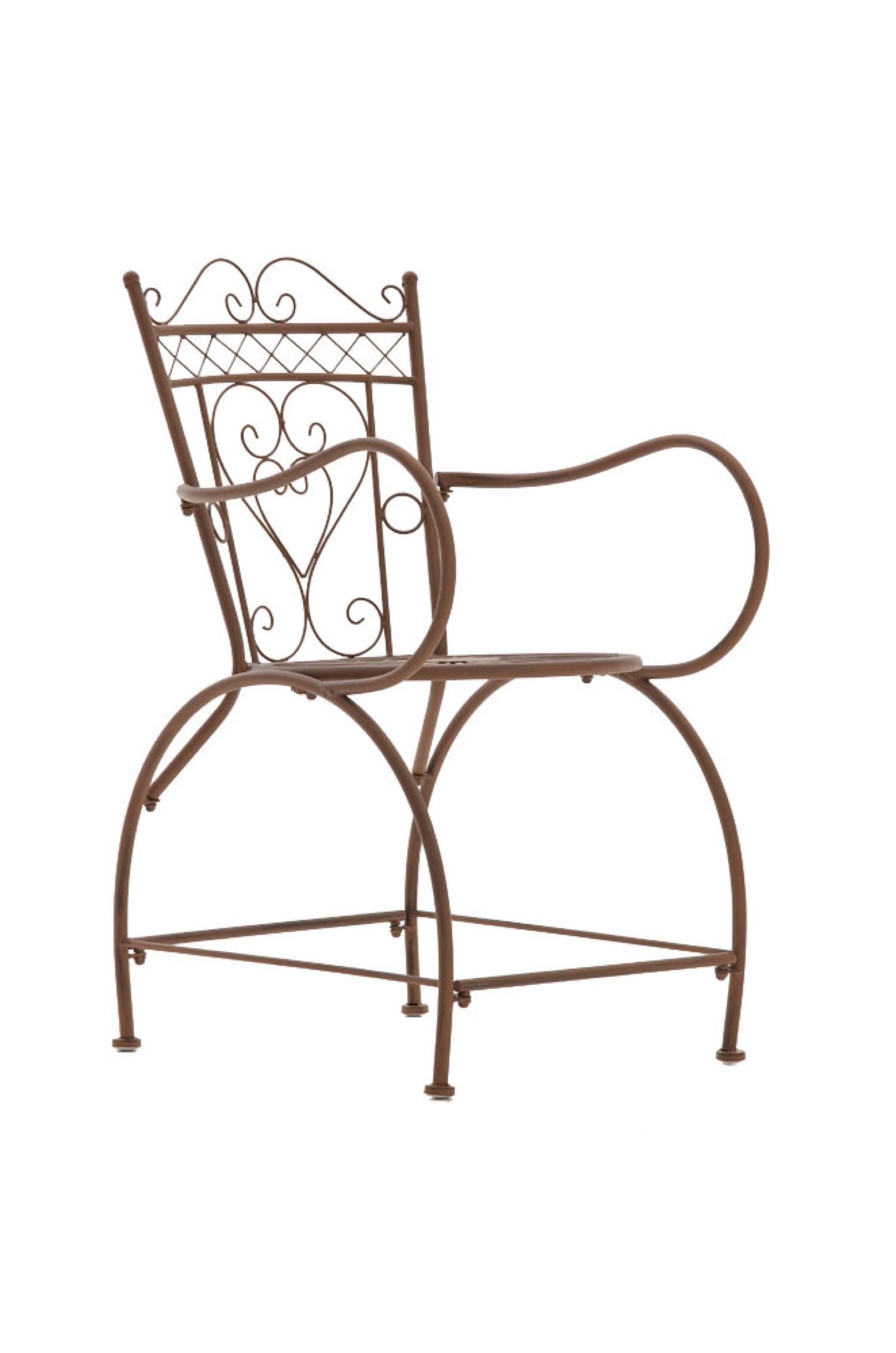 GARTENSTUHL Sheen antik braun - Braun, Metall (48/60/88cm) - TPFGarden