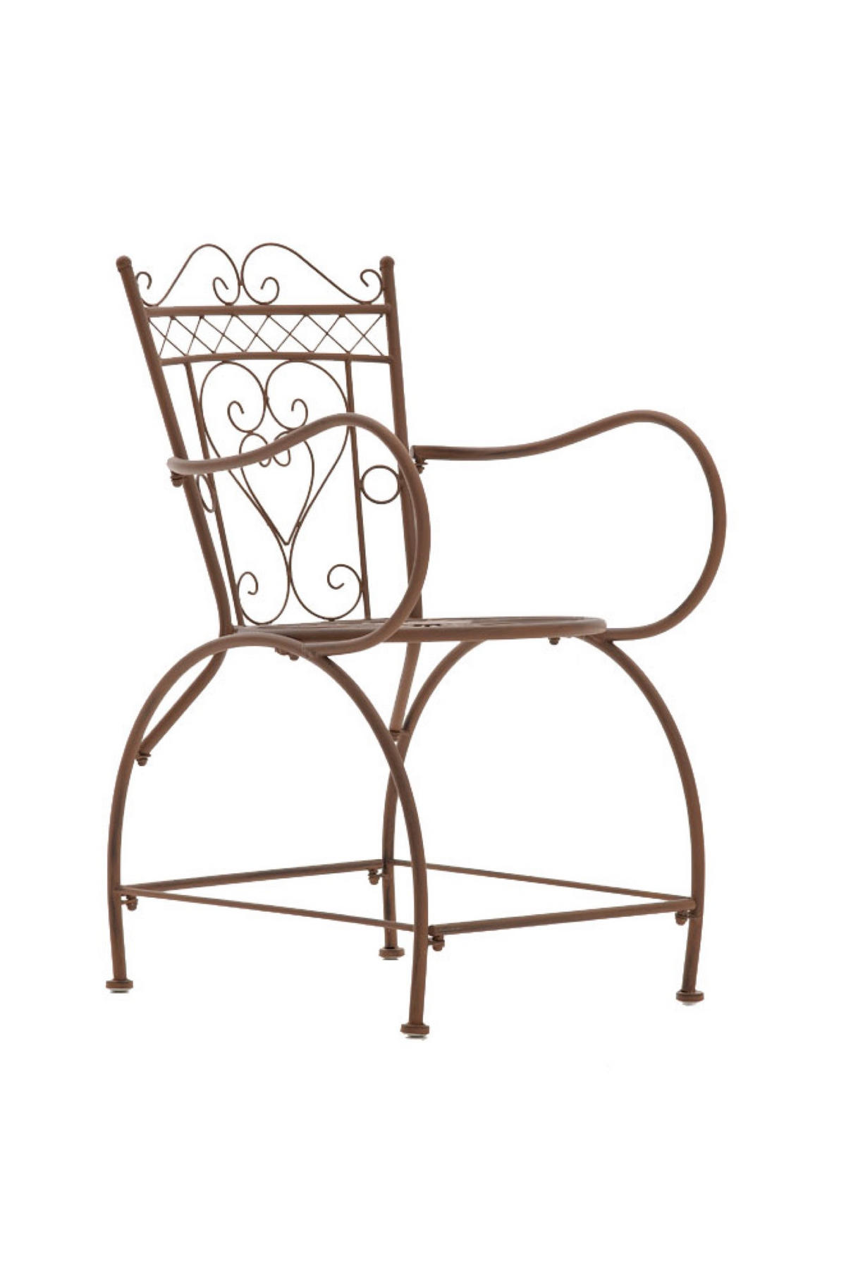GARTENSTUHL Sheen antik braun - Braun, Metall (48/60/88cm) - TPFGarden