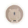 KINDERTEPPICH Momo Beige ø 120 cm rund - Beige, Textil (120/120cm) - Lytte
