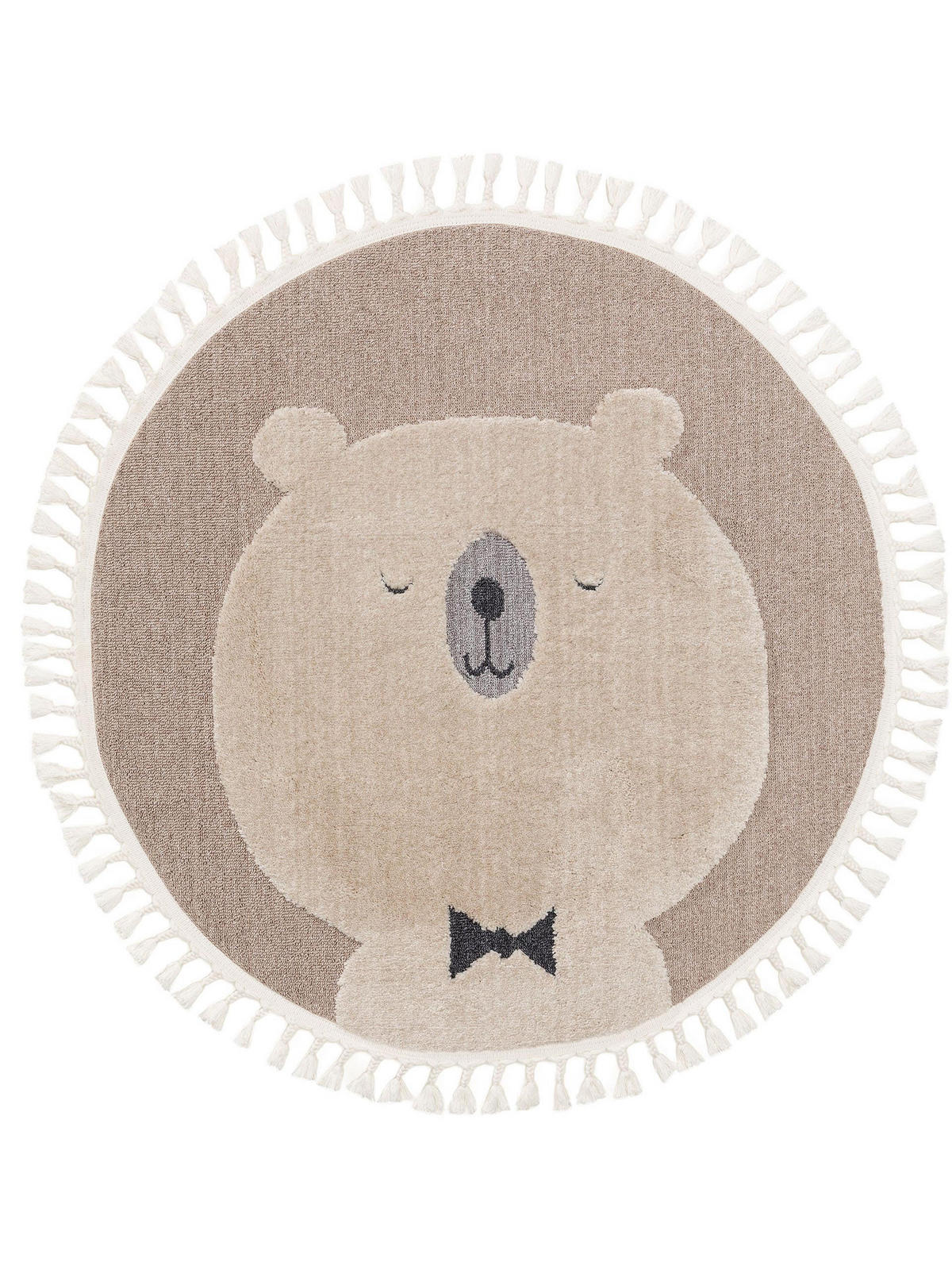 KINDERTEPPICH Momo Beige ø 120 cm rund - Beige, Textil (120/120cm) - Lytte