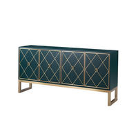 SIDEBOARD STILIG Grün 180x40x86 cm - Grün, Holzwerkstoff (180/86/40cm) - FURNLUX