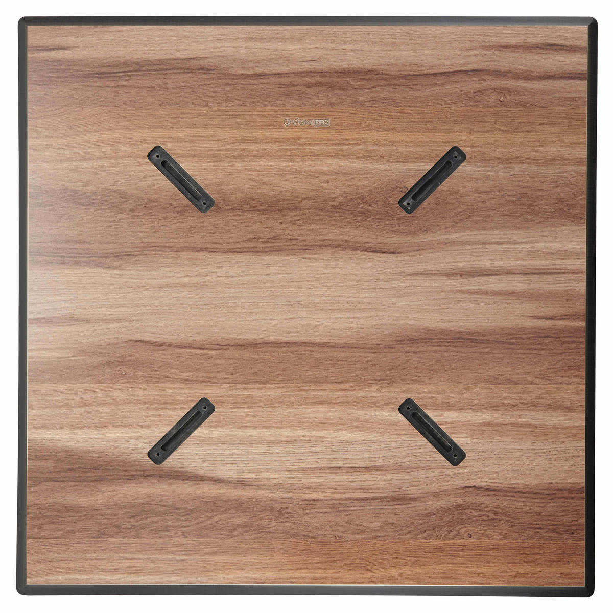 TISCHPLATTE 60 x 60 cm, Eiche - Eichefarben, Holzwerkstoff/Kunststoff (60/1.25/60cm) - Oviala