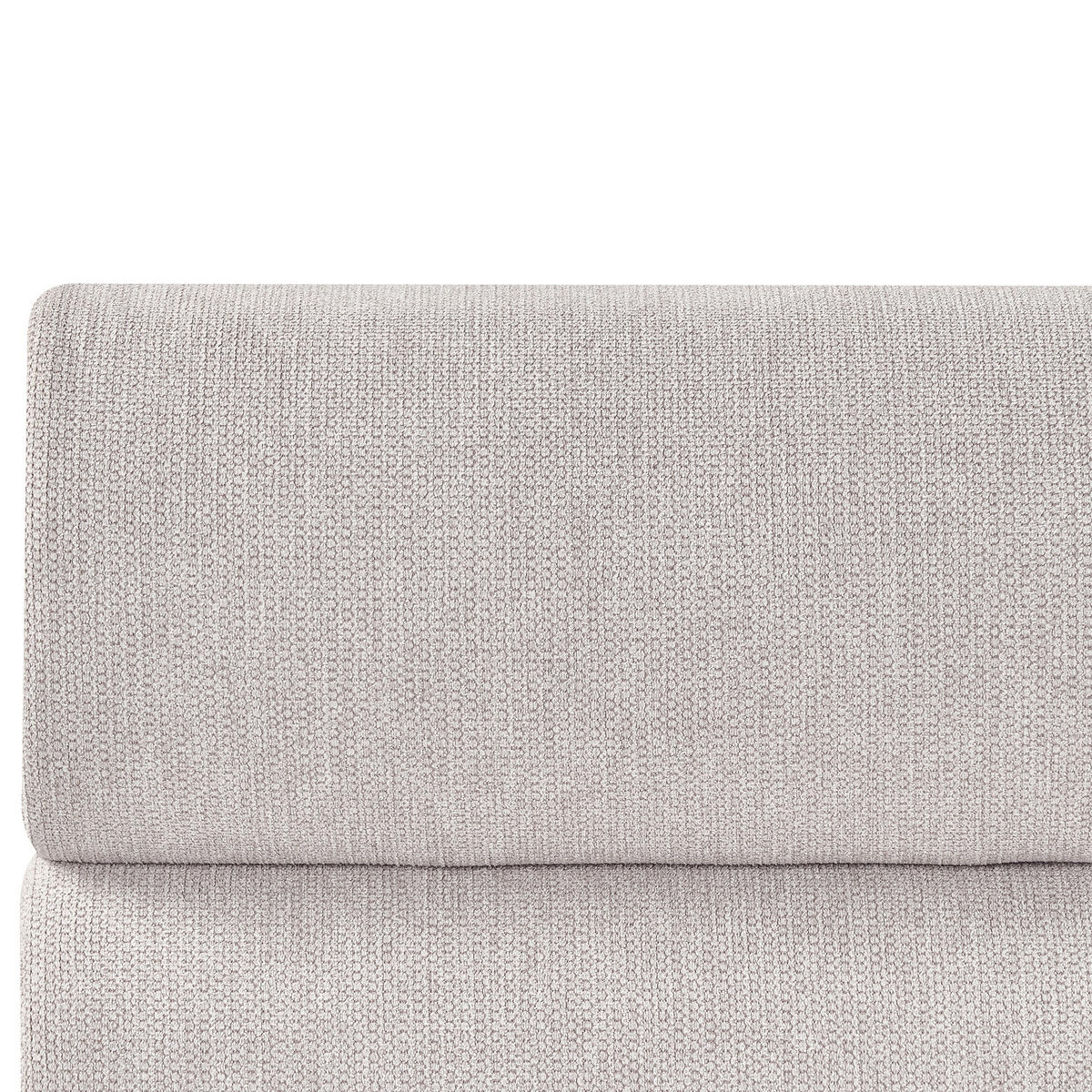 BETT mit Stauraum 140/200 cm Kunstleinen Hellgrau Bonifacio - Hellgrau, Textil (140/200cm) - Beliani