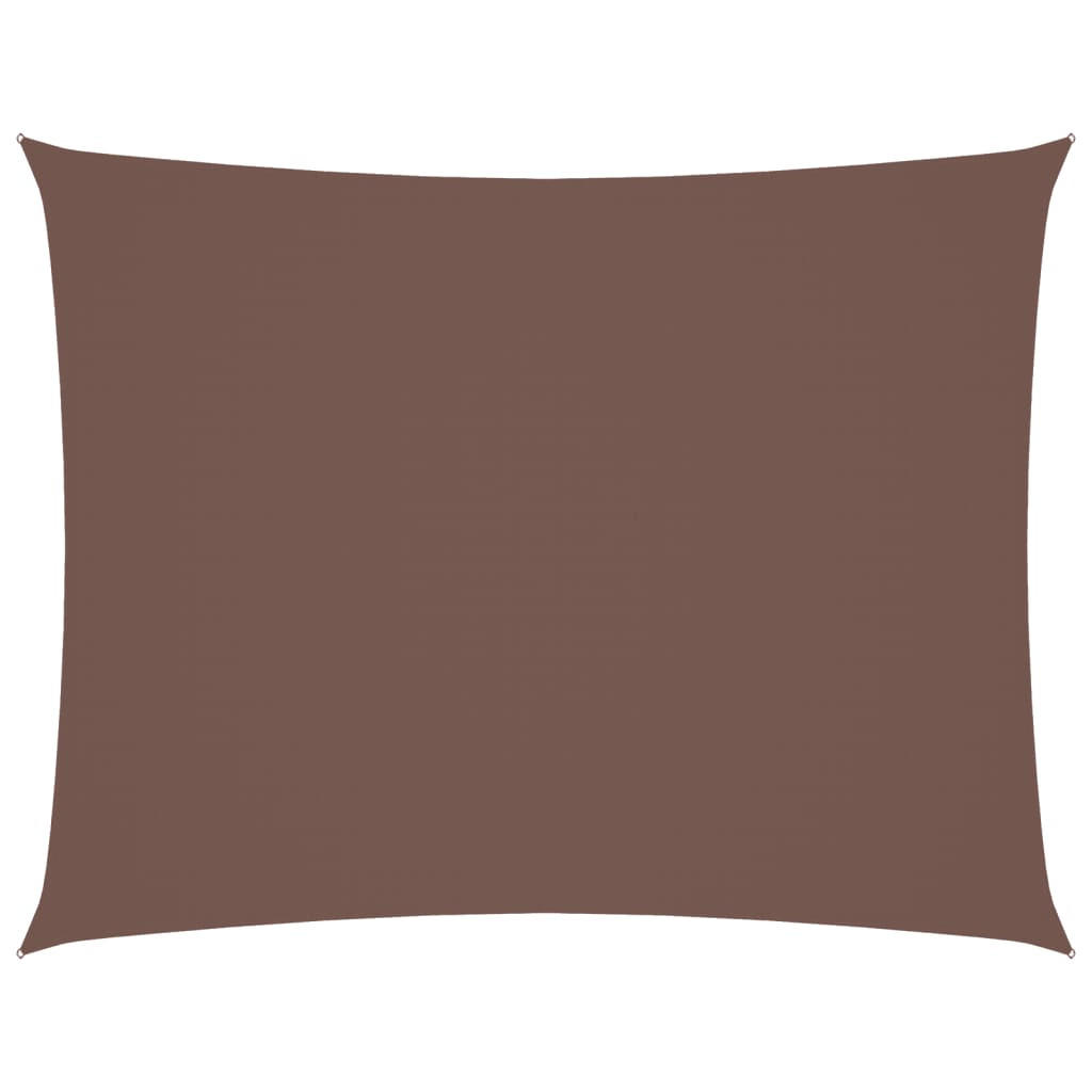 SONNENSEGEL Oxford-Gewebe Rechteckig 2x3 m Braun - Braun, Textil (300/200cm) - furnicato