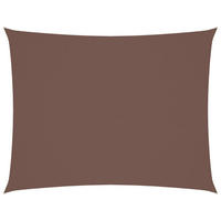 SONNENSEGEL Oxford-Gewebe Rechteckig 2x3 m Braun - Braun, Textil (300/200cm) - furnicato