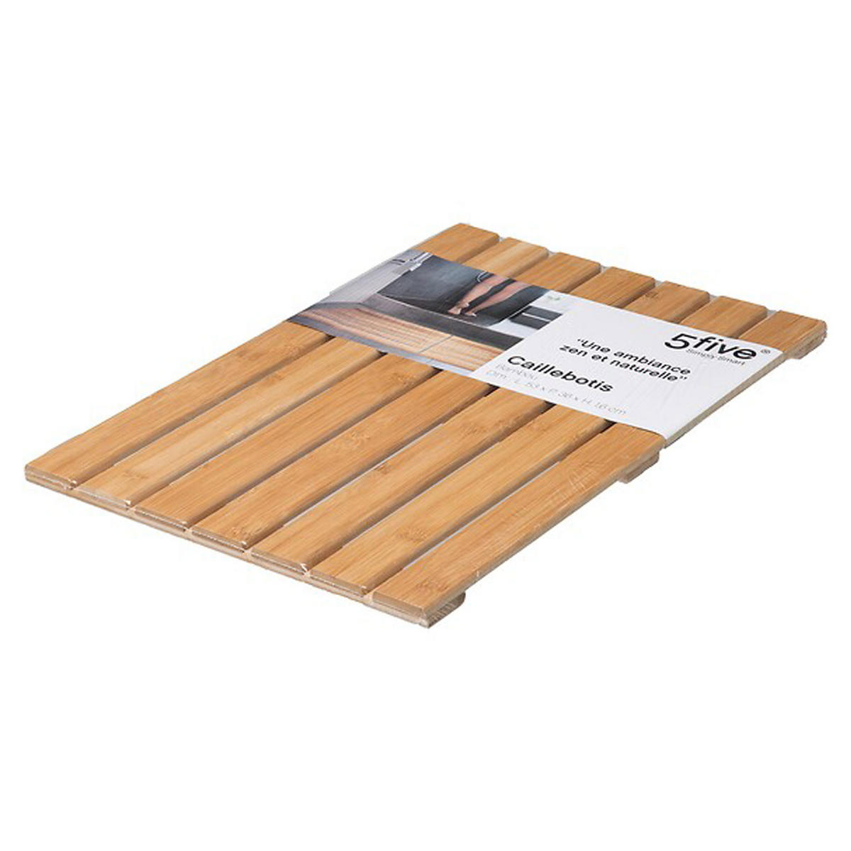 bambus schneidebrett rund Schneidebrett rund Buche – 5er-Set main image 1
