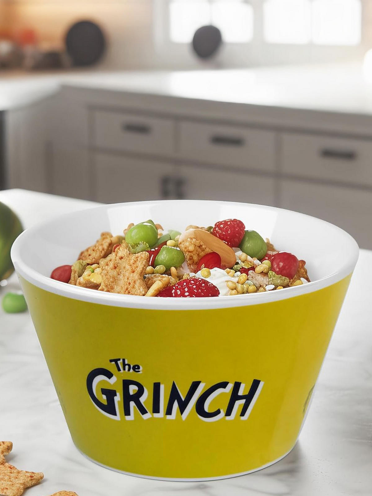 MÜSLISCHALE The Grinch Grün 500 ml - Grün, Keramik (14cm) - United Labels