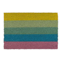 FUSSMATTE - Multicolor, Kunststoff/Textil (60/40cm) - Relaxdays