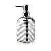 SEIFENSPENDER Tessa Silber 8/8/19.5 cm Glas - Silberfarben, Glas (8/19.5/8cm) - Mondex