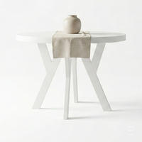 ESSTISCH Runder Ausziehbarer PERO 100/200, Weiß - Weiß, Holz (200/100/77cm) - Dekori_Interiors