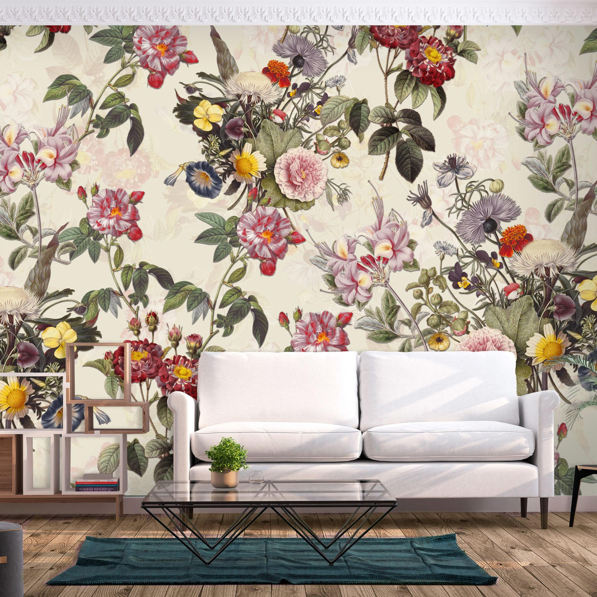 SELBSTKLEBENDE FOTOTAPETE 294/210 cm - Multicolor, Kunststoff/Textil (294/1cm) - KUNSTLOFT