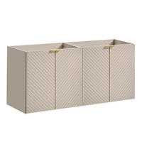 WASCHTISCHUNTERSCHRANK 120cm Manoa Kaschmir - Beige, Holzwerkstoff (120/59/40cm) - Petits-meubles