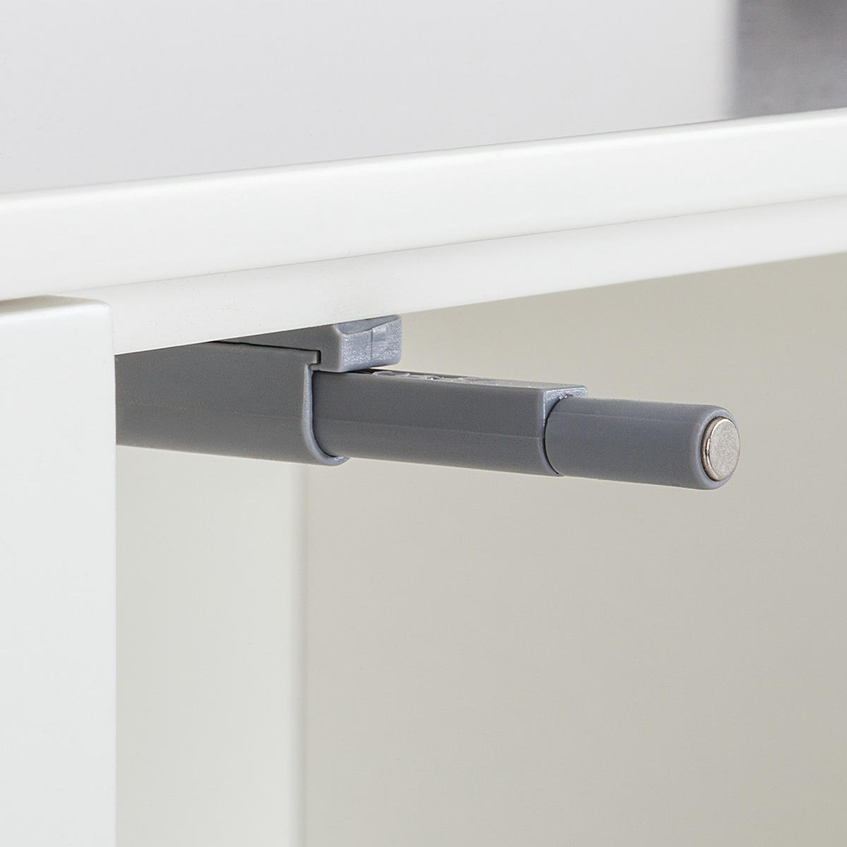 SIDEBOARD - Breite 160 cm - Eichefarben/Weiß, Holzwerkstoff (160/90/40cm) - home24