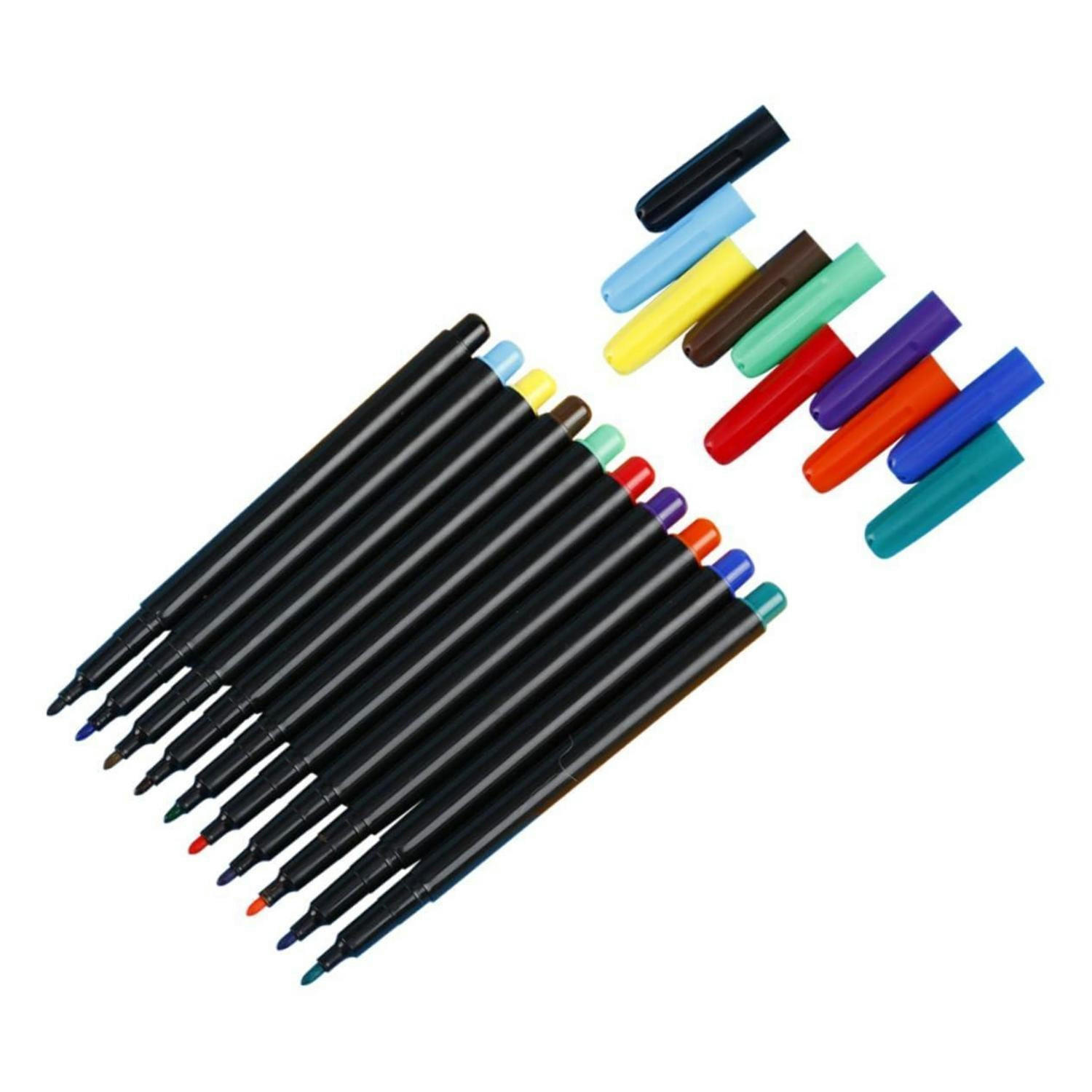 SCHREIBWARENSET 20-teiliges Set Wassermalstifte löschbar - Multicolor, Kunststoff (1.1/1.1/14.8cm)