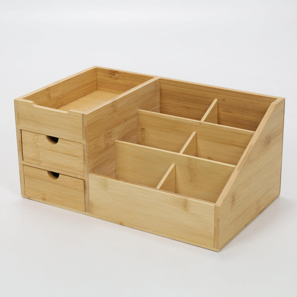 ORGANIZER Bambus Sola - Braun, Naturmaterialien (20/15.4/33cm) - BOXIMO