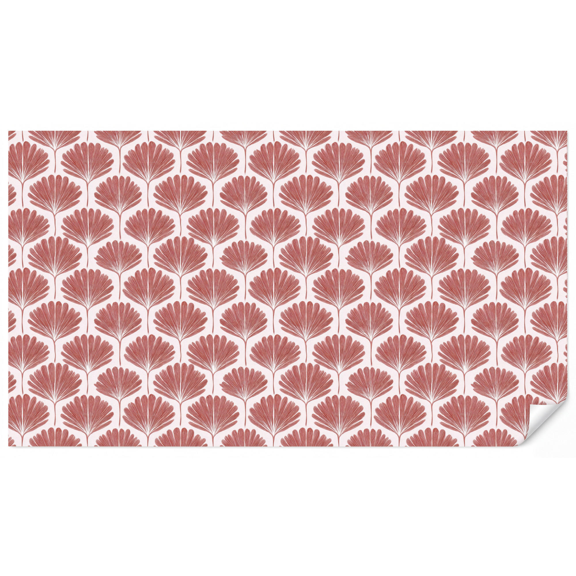 OnlyWow Tapete Rotbraun 450x240 cm