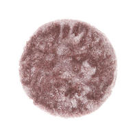 HOCHFLORTEPPICH rund Bright Lila ø 150 cm rund - Lila, Textil (150/150cm) - benuta Finest