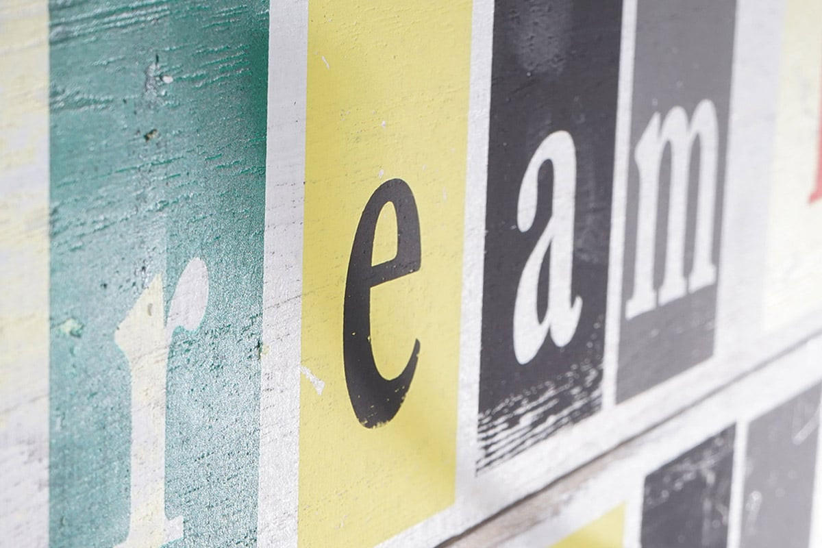 WANDSCHILD BELIEVE SHABBY-LOOK Reinweiß - Weiß, Holz (60/30/8cm) - MCW