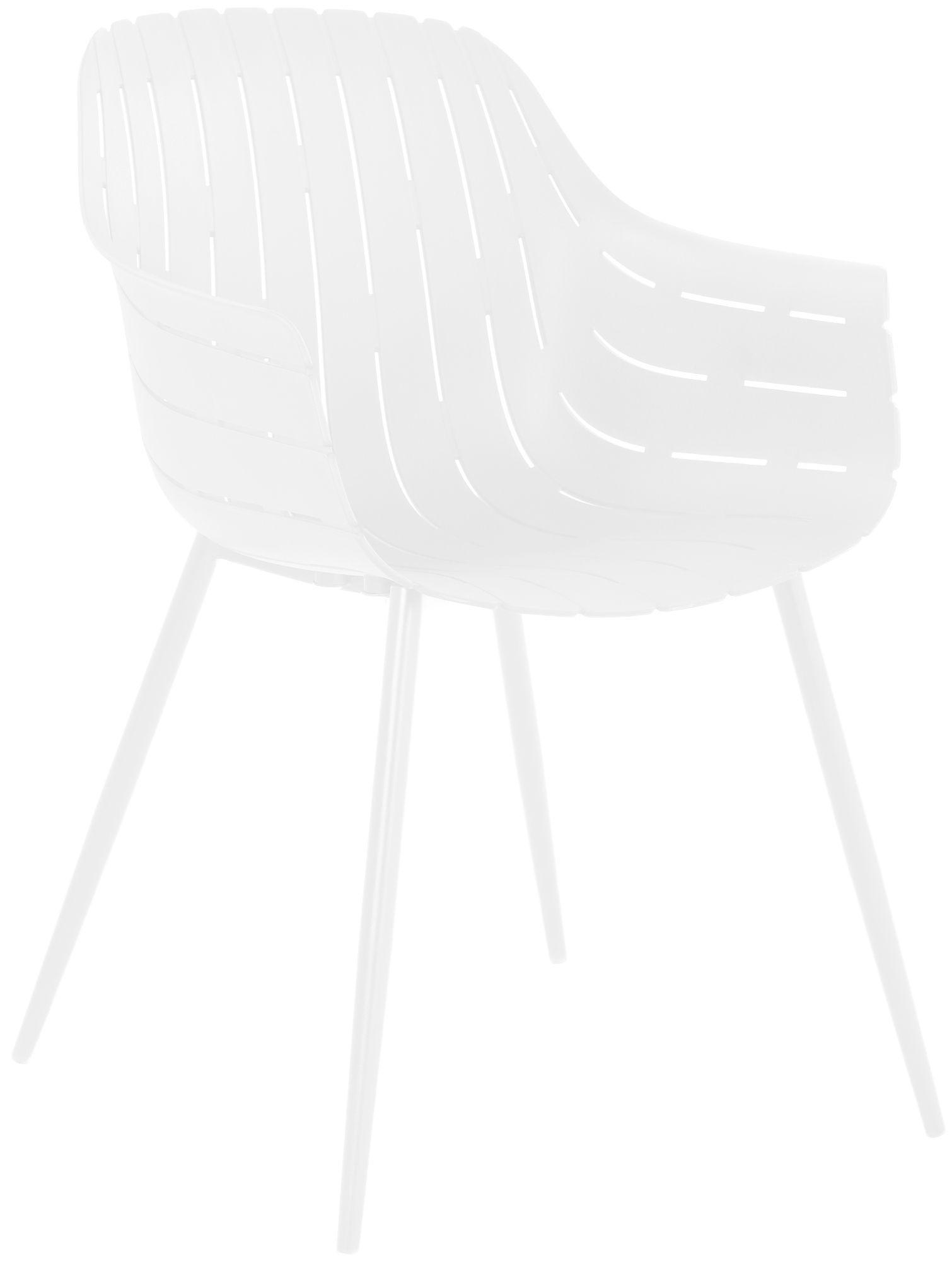 CLP Gartenstuhl Weiß 57x84x60 cm