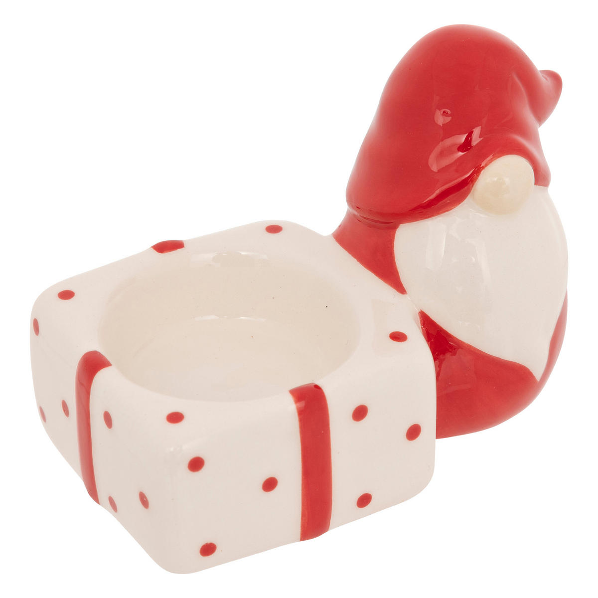 KERZENHALTER Weihnachtwichtel - Multicolor, Stein (5.7/7.2/10cm) - Atmosphera Createur d´interieur
