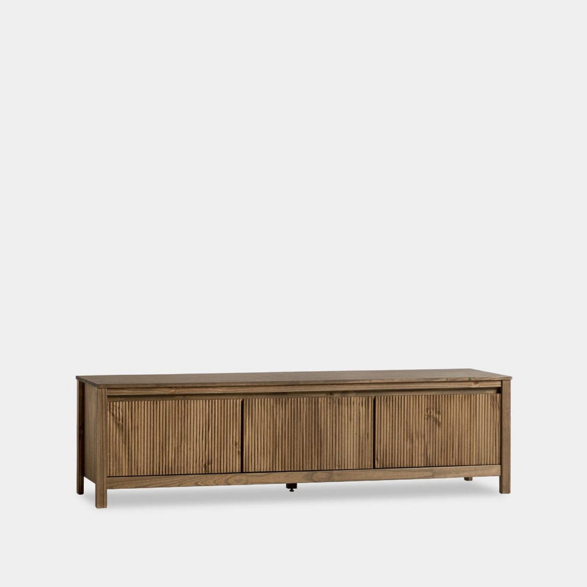 TV-ELEMENT Hanne Walnuss 180 cm x 48 cm - Walnussfarben, Holz (180/48/39cm) - Klast Home