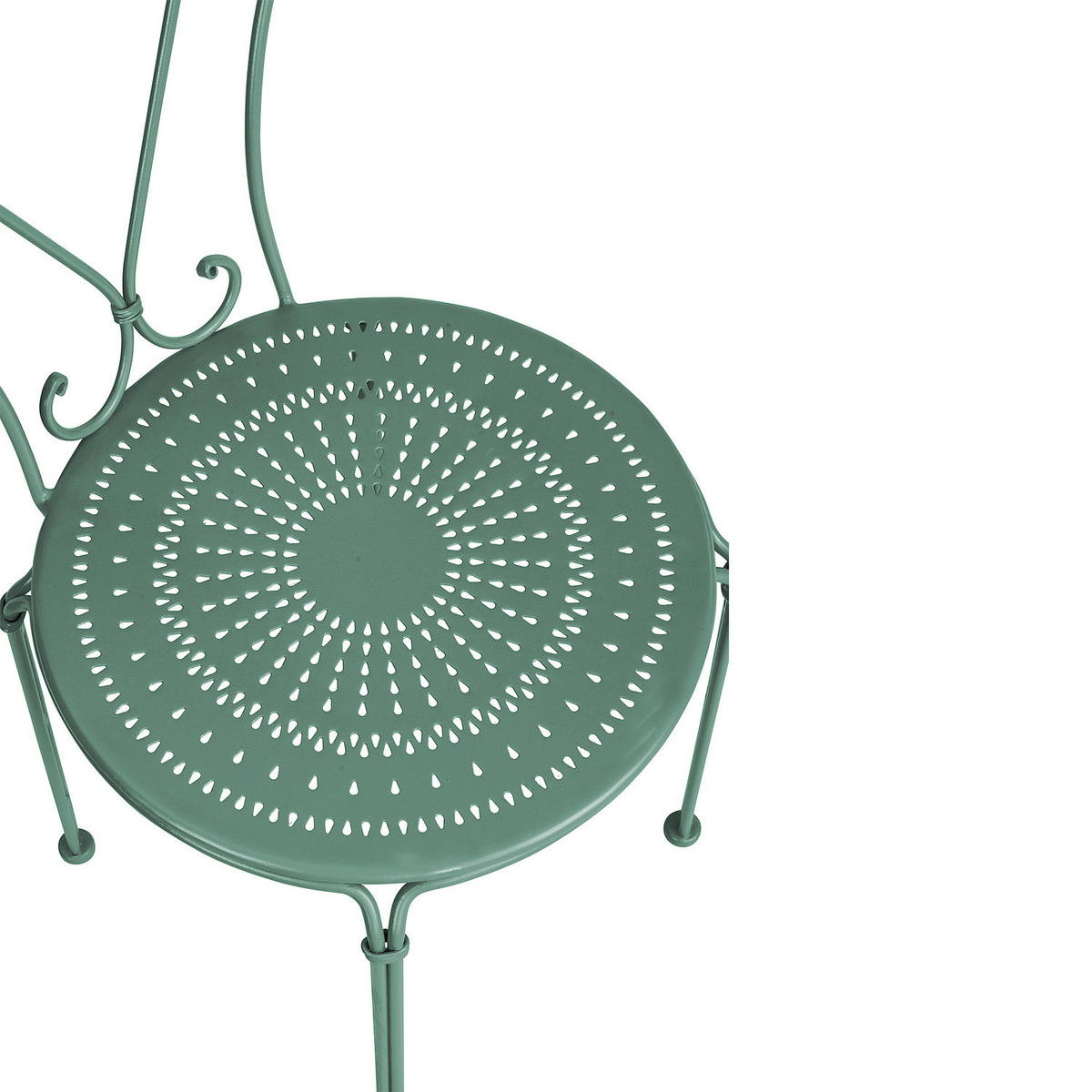 GARTENMÖBEL-SET (3-teilig) Century - Salbeigrün, Metall - Butlers