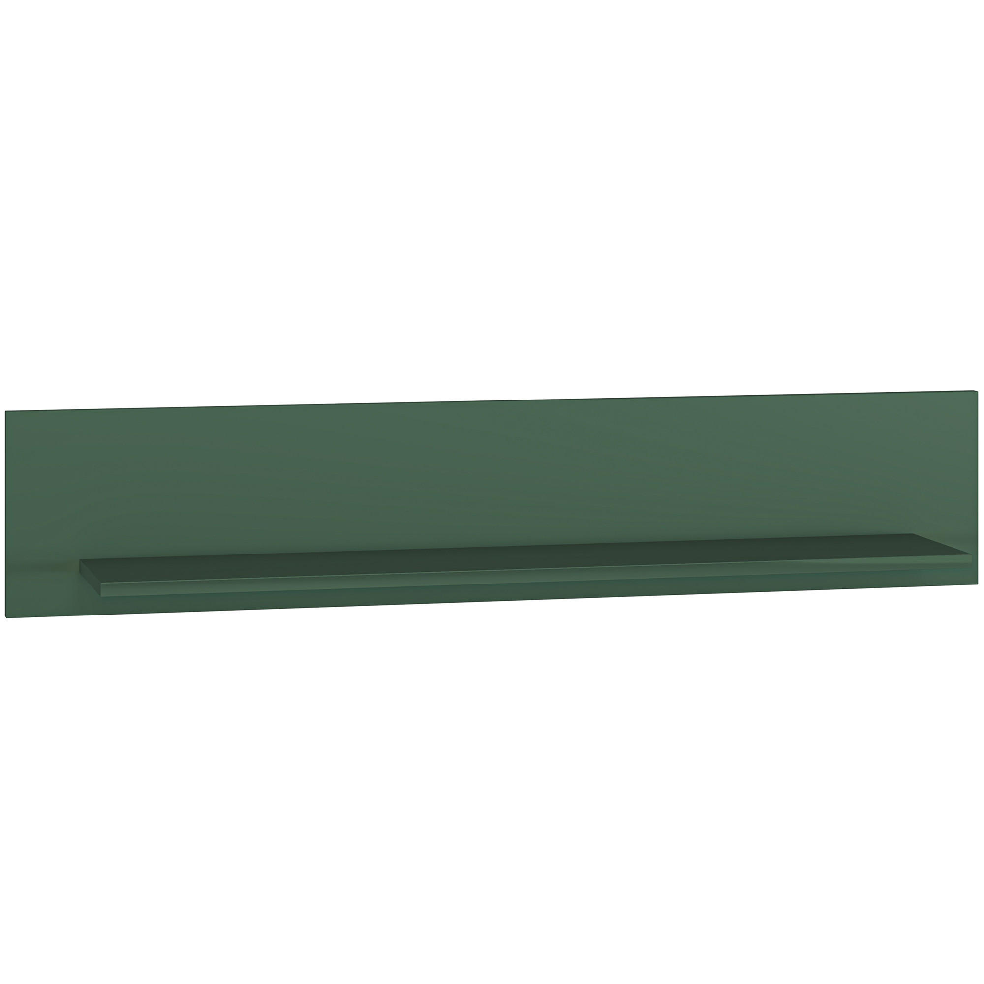 WANDREGAL ARICIA Wandmontage 120 cm, Grün - Grün, Holz (120/23/22cm) - KONSIMO®