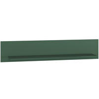 WANDREGAL ARICIA Wandmontage 120 cm, Grün - Grün, Holz (120/23/22cm) - KONSIMO®