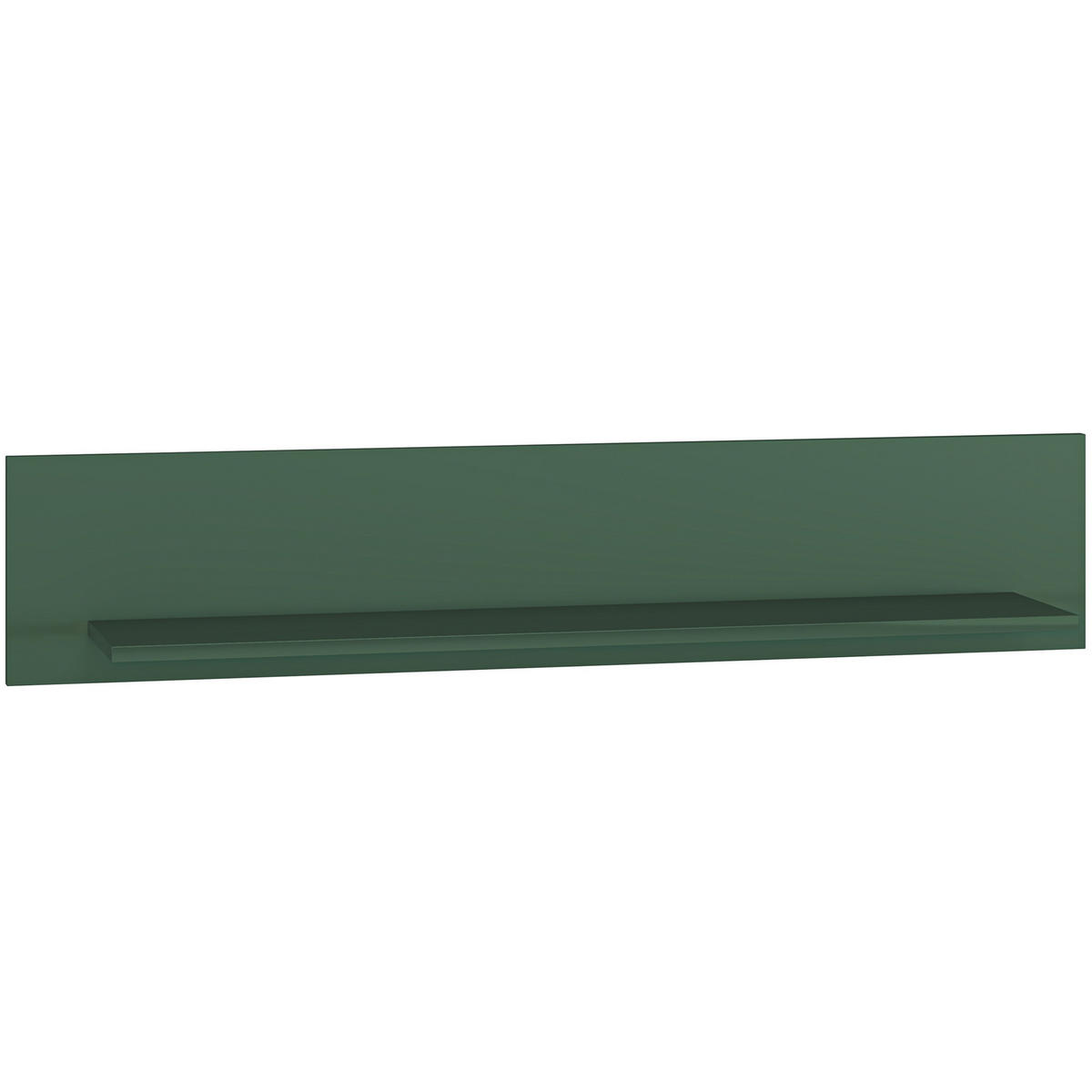 WANDREGAL ARICIA Wandmontage 120 cm, Grün - Grün, Holz (120/23/22cm) - KONSIMO®