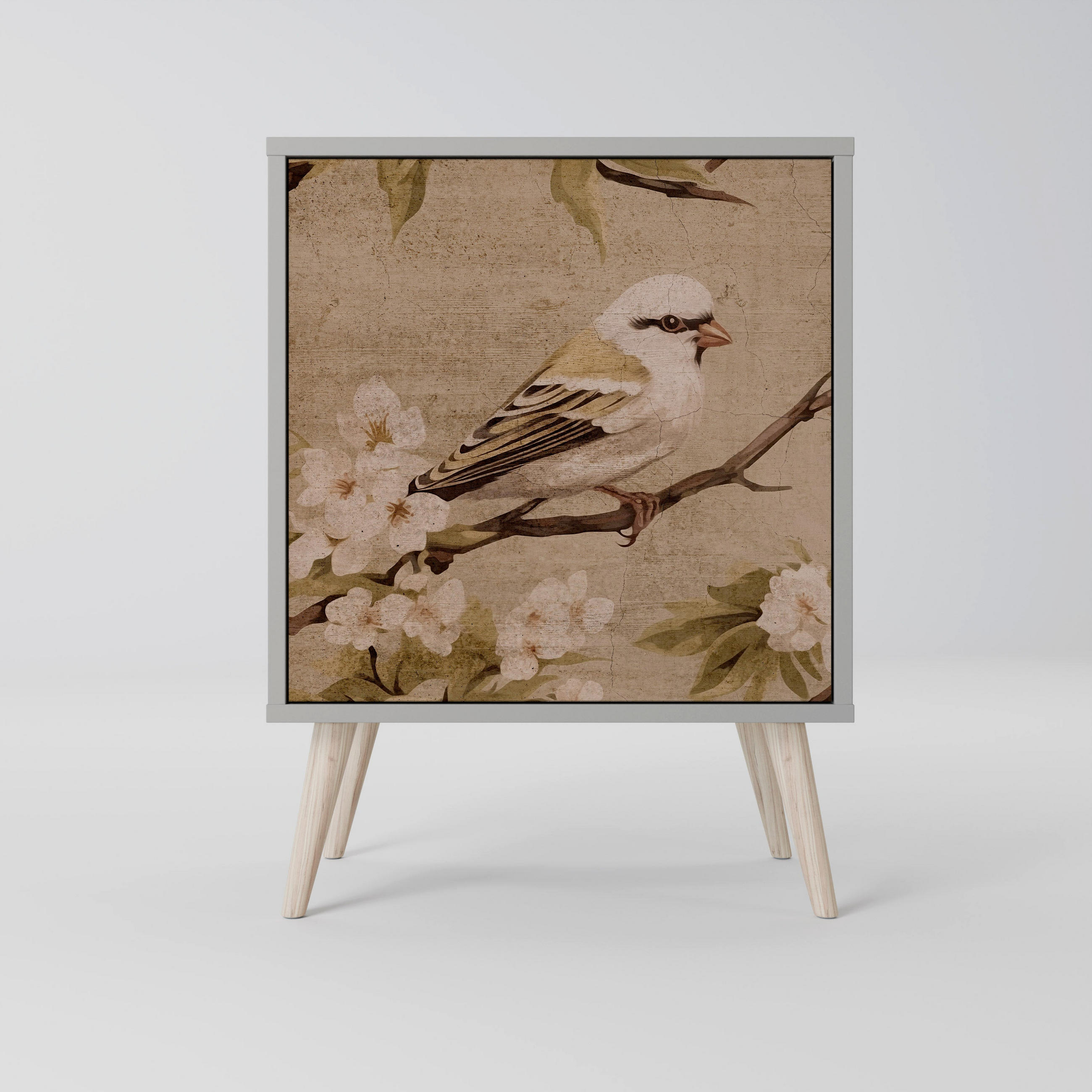 SpaceRebels Sideboard Grau 57.5x77.5x42 cm