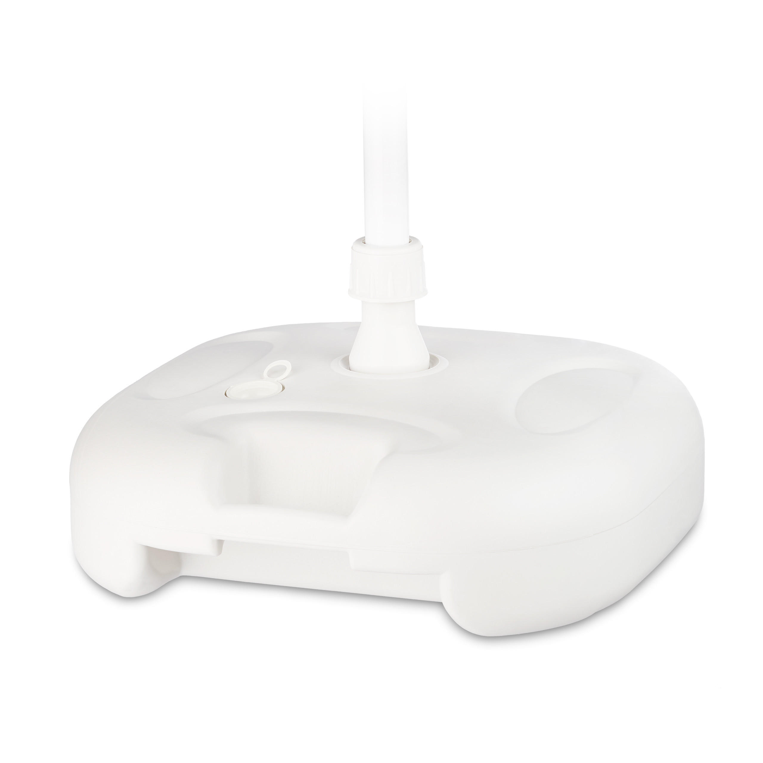 SONNENSCHIRMSTÄNDER - Grau, Kunststoff (43/43cm) - Relaxdays