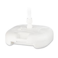 SONNENSCHIRMSTÄNDER - Grau, Kunststoff (43/43cm) - Relaxdays